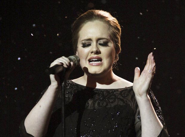 Adele live at the BRIT Awards
