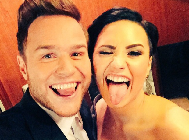 Olly Murs and Demi Lovato
