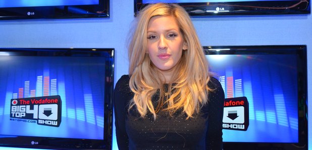 Ellie Goulding in the Big Top 40 Studio 2