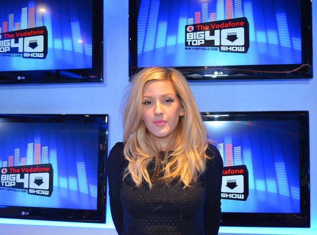 Ellie Goulding in the Big Top 40 Studio 2