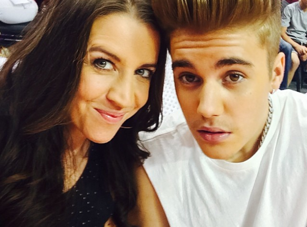 Justin Bieber and mum Pattie mallette
