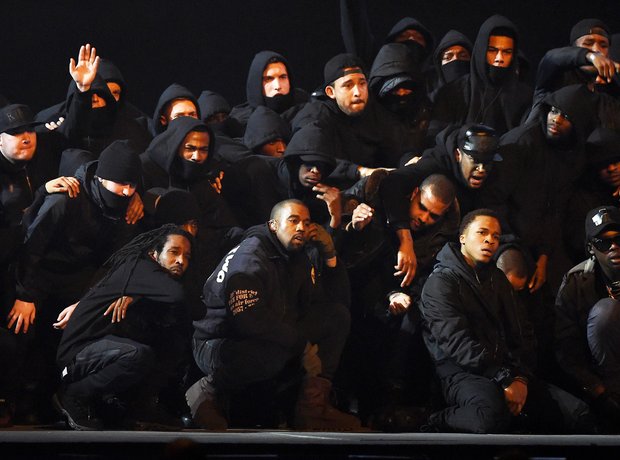 Kanye West BRIT Awards 2015 Performance 