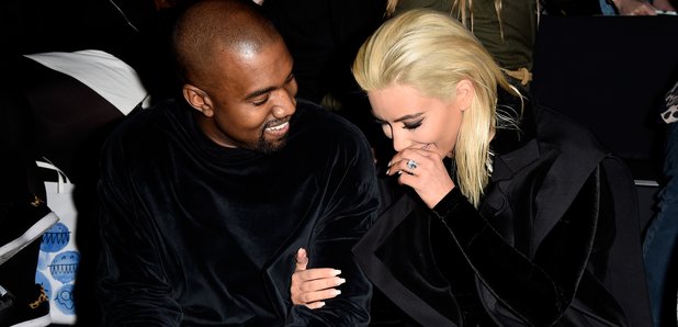 Kim Kardashian Blonde Hair and Kanye West