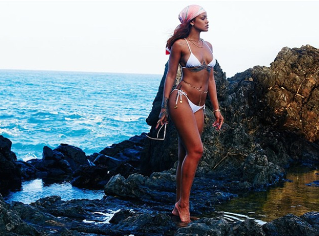 Rihanna Bikini Beach 