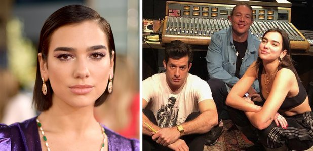 Dua Lipa, Diplo and Mark Ronson