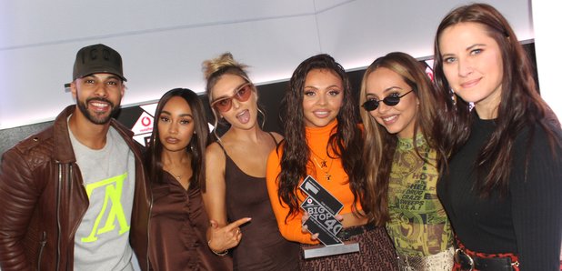 Little Mix are Number 1 on The Official Vodafone B